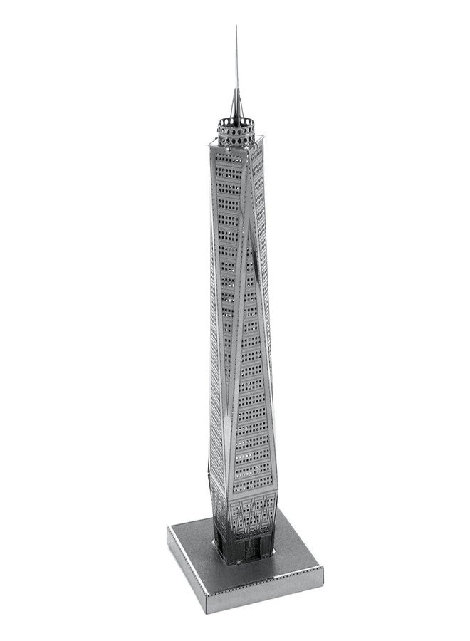 Fascinations Metal Earth One World Trade Center Building 3D Metal Model Kit - Image 4